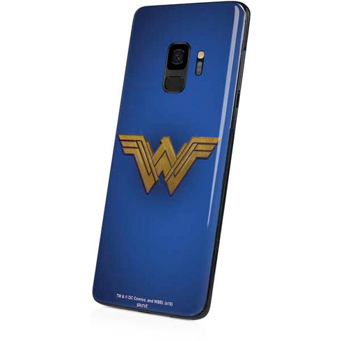 DC Comics Wonder Woman Movie Emblem Galaxy S9 Skin